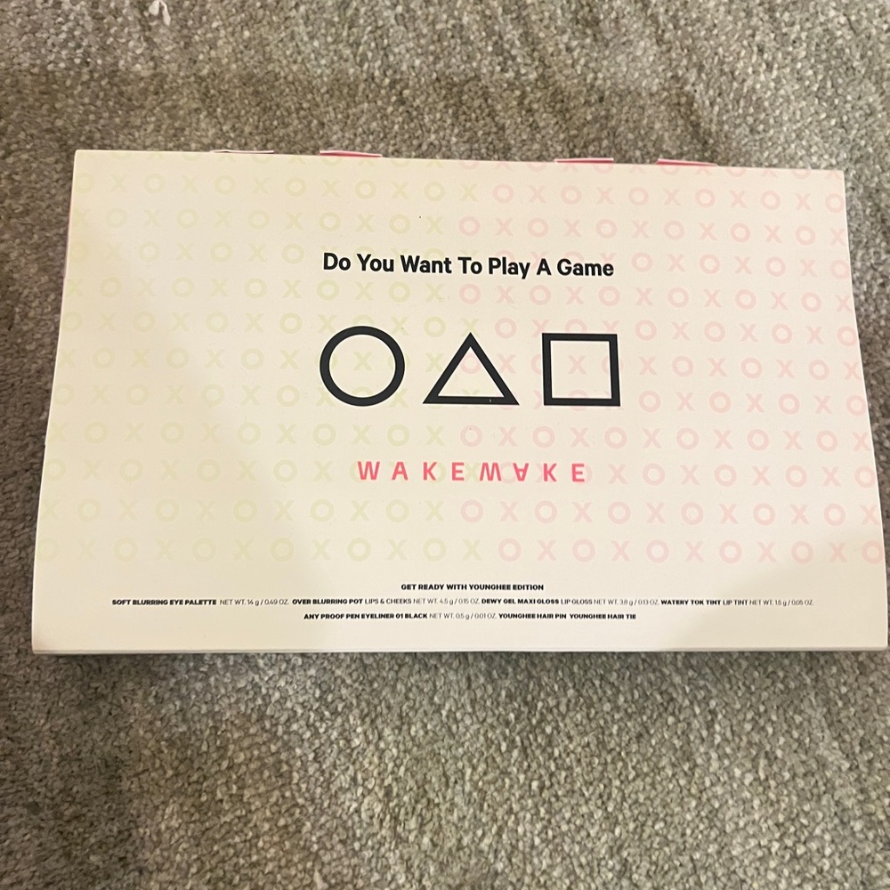 Squid Game2 WakeMake Get Ready with Younghee Edition Set Korea Limited K-Beauty